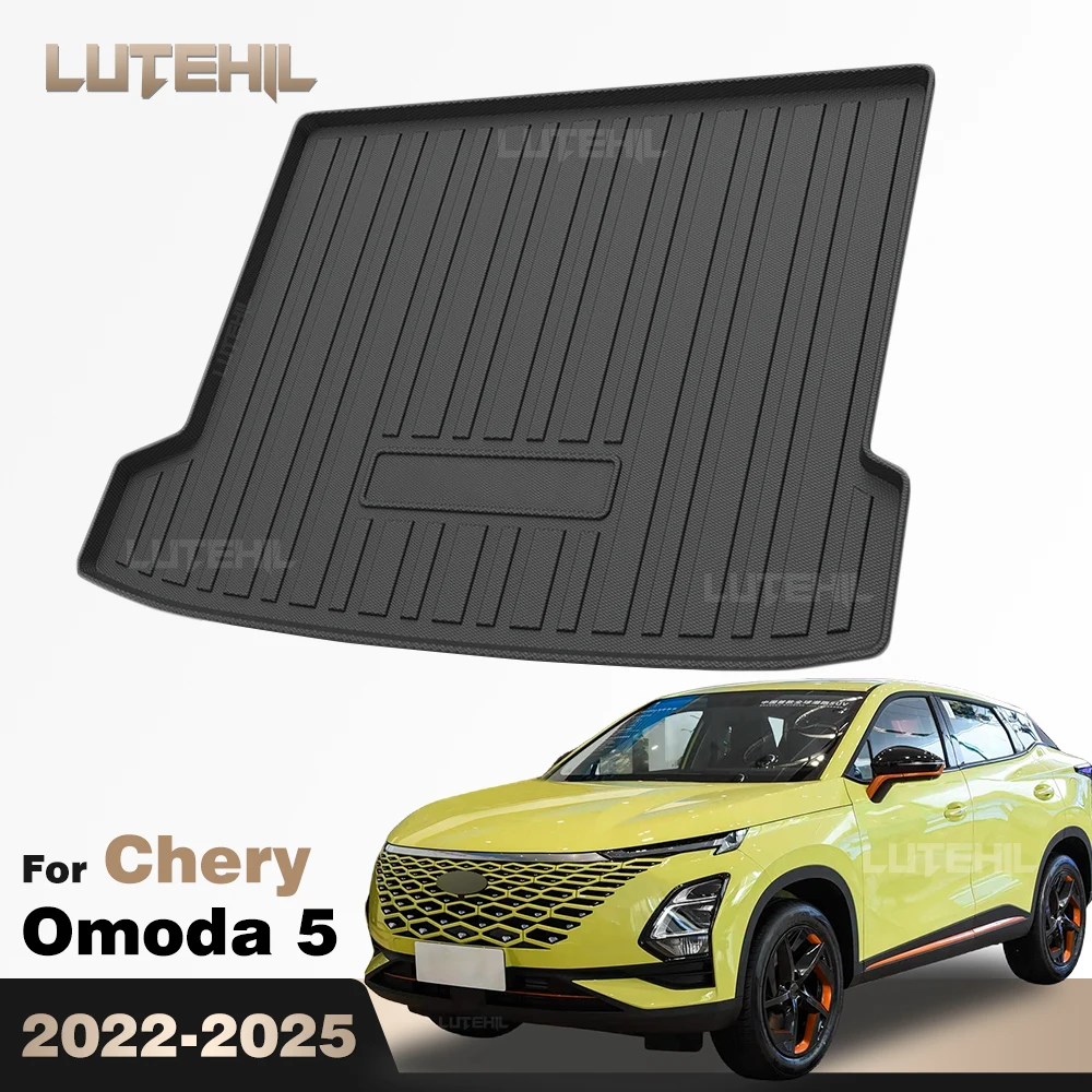 

Для Chery Omoda 5 2022-2025 (2023, 2024) — Коврик в багажник из TPE, защитный вкладыш, водонепроницаемые аксессуары