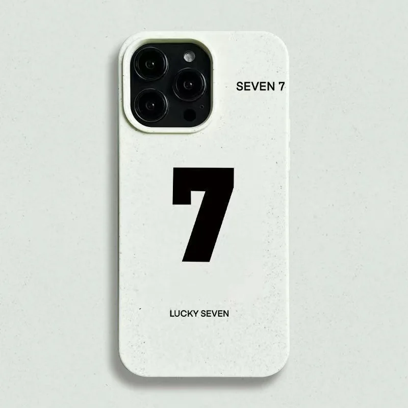 

Lucky number 7 is suitable for iPhone 16 Pro personality 15 Pro max phone case 13 Apple 14 Plus fashion 12