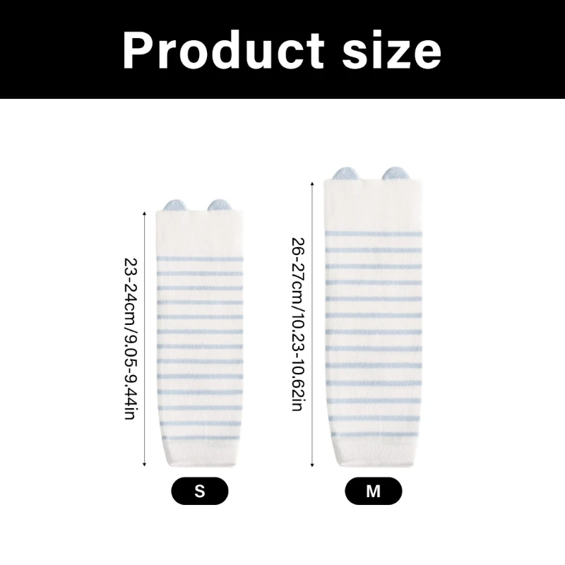 3Pairs Kids Leg Warmers Thin Cotton Knee Protectors Leg Warmers Boys Girls for Active Play Indoor Outdoor 425F