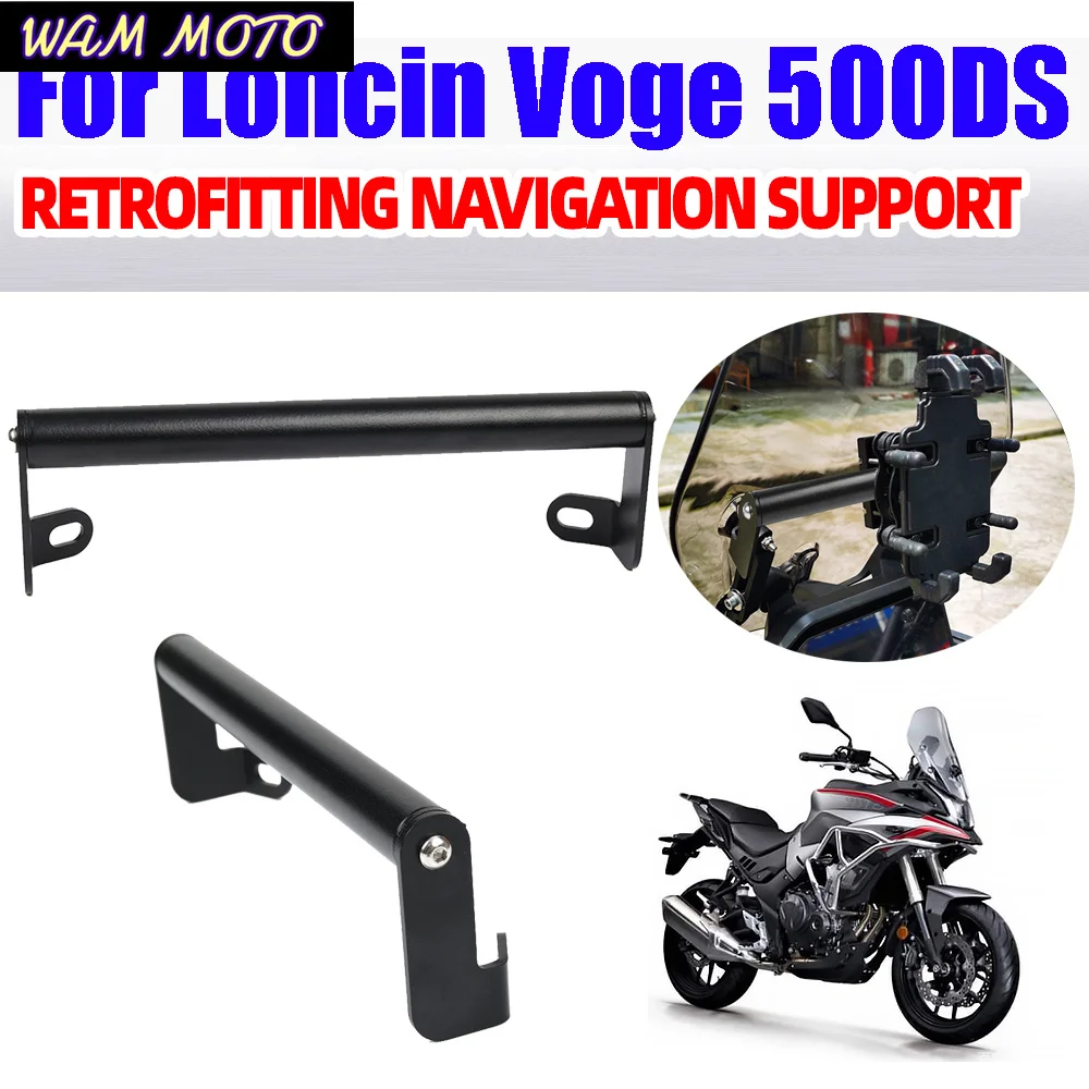 Motorcycle Mobile Phone Holder Stand Support GPS Navigation Bracket For VOGE 500DS 500DSX 300DS