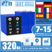Grade A 8000 cycle 320Ah Lifepo4 Battery 3.2V Lithium iron phosphate Rechargeable Cell For DIY 12V 24V RV Solar Camping EU Stock