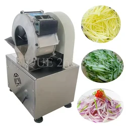 Commercial Electric Vegetable Cutter Machine Best-Selling 2-5mm Thickness Potato Carrot Tomato Fruit Slicers Food Processors