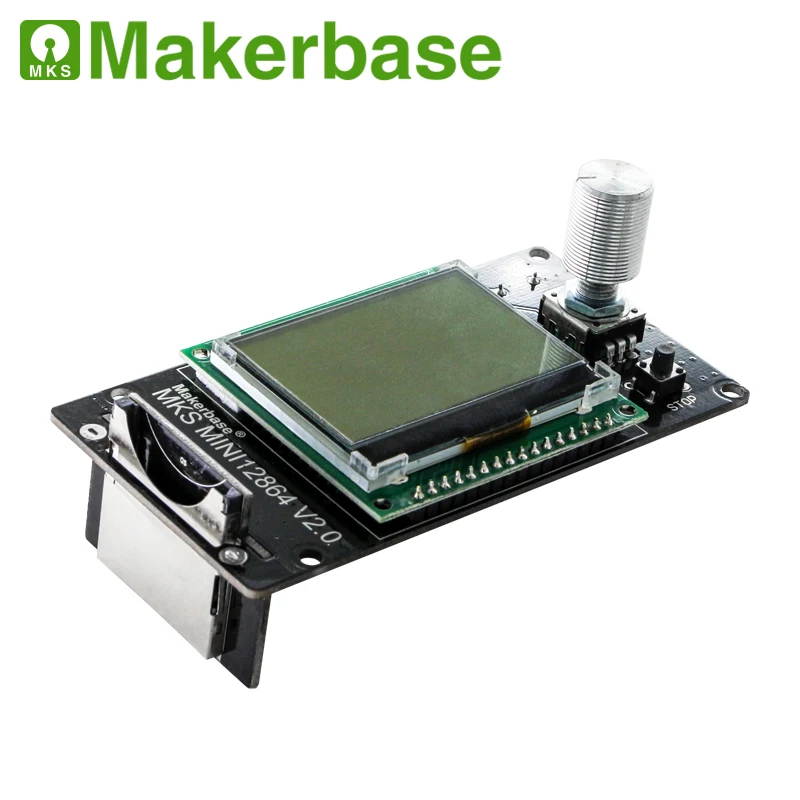 Makerbase MKS MINI12864 3D printer LCD display SD card is inserted frameless version