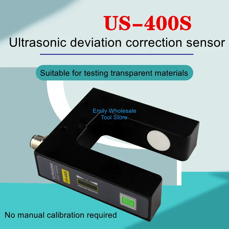 Photoelectric correction sensor Slitting electromechanical eye Ultrasonic US-400S ultrasonic sensor KPC-C2