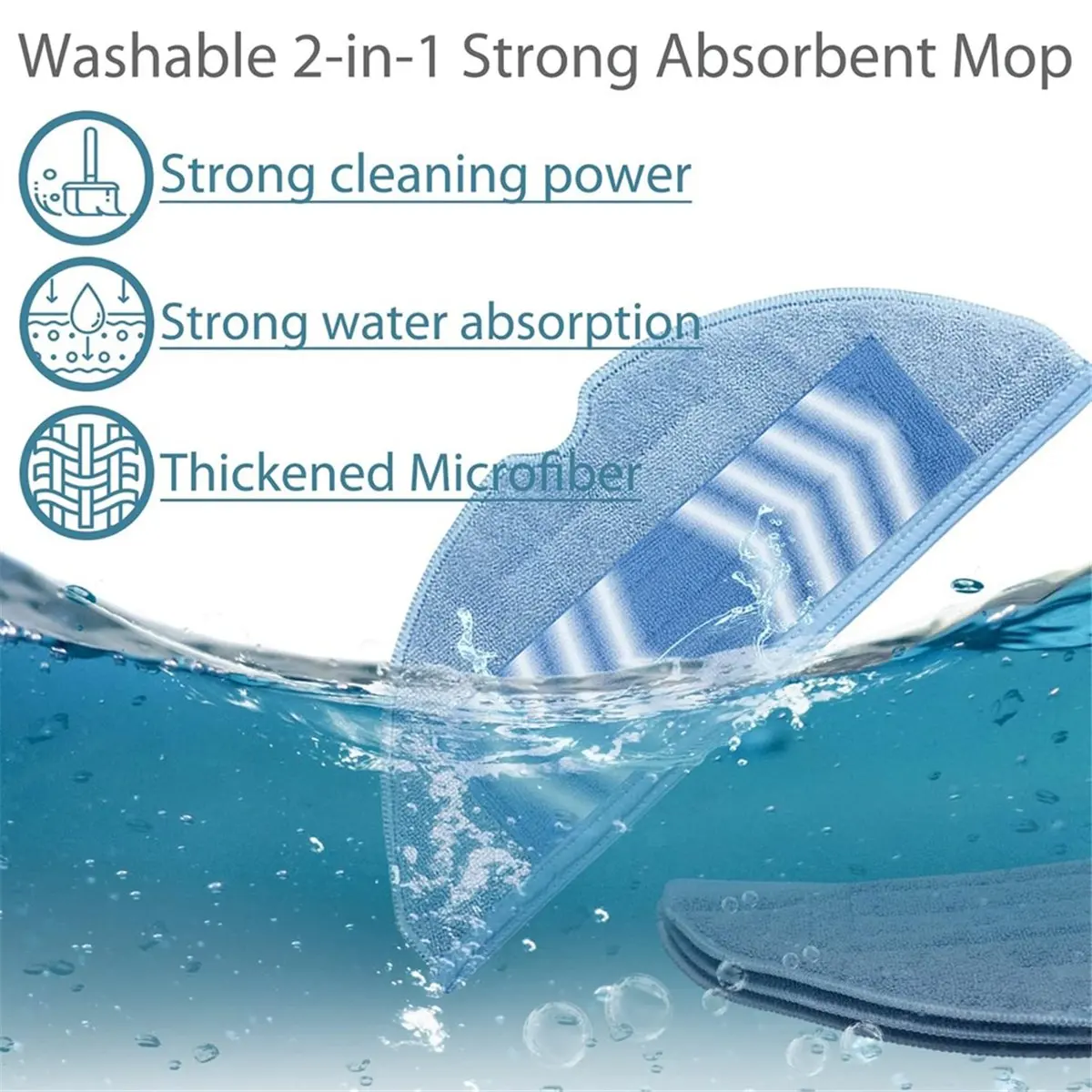 AAA04R For Roborock S7 S7+ S7 MaxV, S7 MaxV Plus T7S T7 Plus T7S Plus Robot Vacuum Accessories Kit Brush Filter Mops