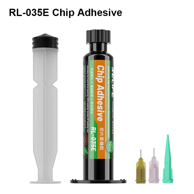 RELIFE RL-035E BGA Chip Seam Glue for Mobile Phone Repair Waterproof Dustproof CPU LCD Screen IC Hard Disk Repair Adhesive