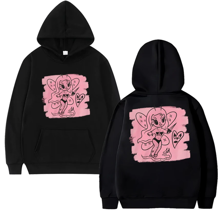 

Singer Karol G Hot Album Mañana será bonito Double Sided print Sweatshirt Men women fashion Y2k Hoodies Unisex Fleece pullovers