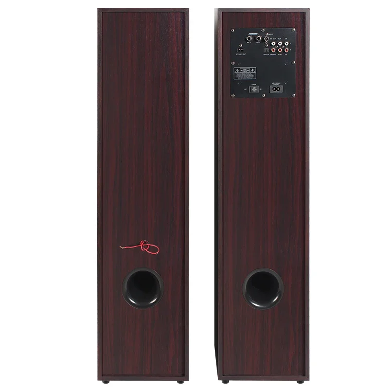 Factory Wholesale Multimedia 2.0 Wooden Professional Surround Sound Tower Speakers IA-260H
