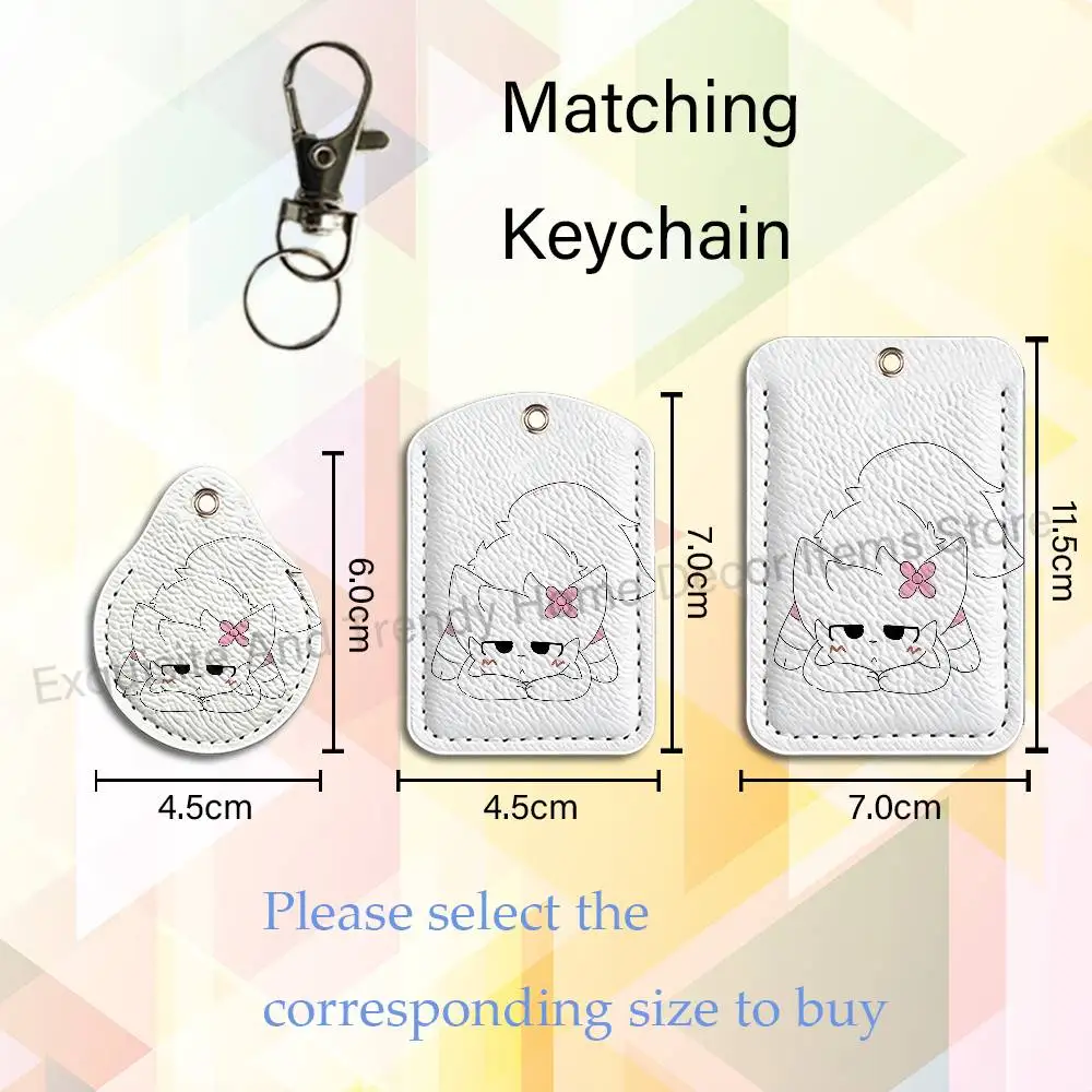 Funny B-Boykisser S-Silly Cat Premium PU Leather Card for Daily Use Holder Card Case with Metal