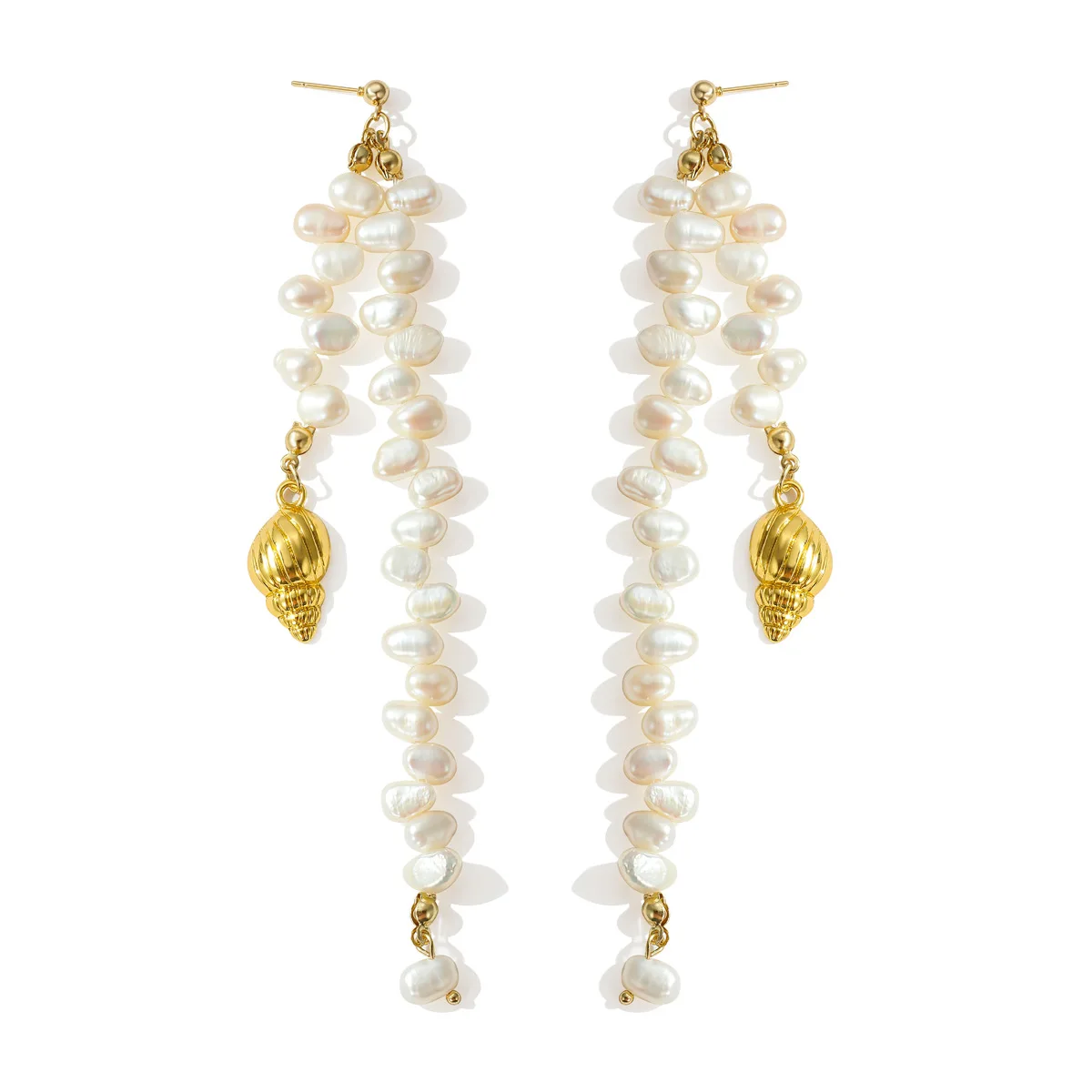 Kshmir 2021Baroque Freshwater Pearl Earrings Fashion Women\'s Earrings Pendant Earrings Girls Banquet Jewelry Gift