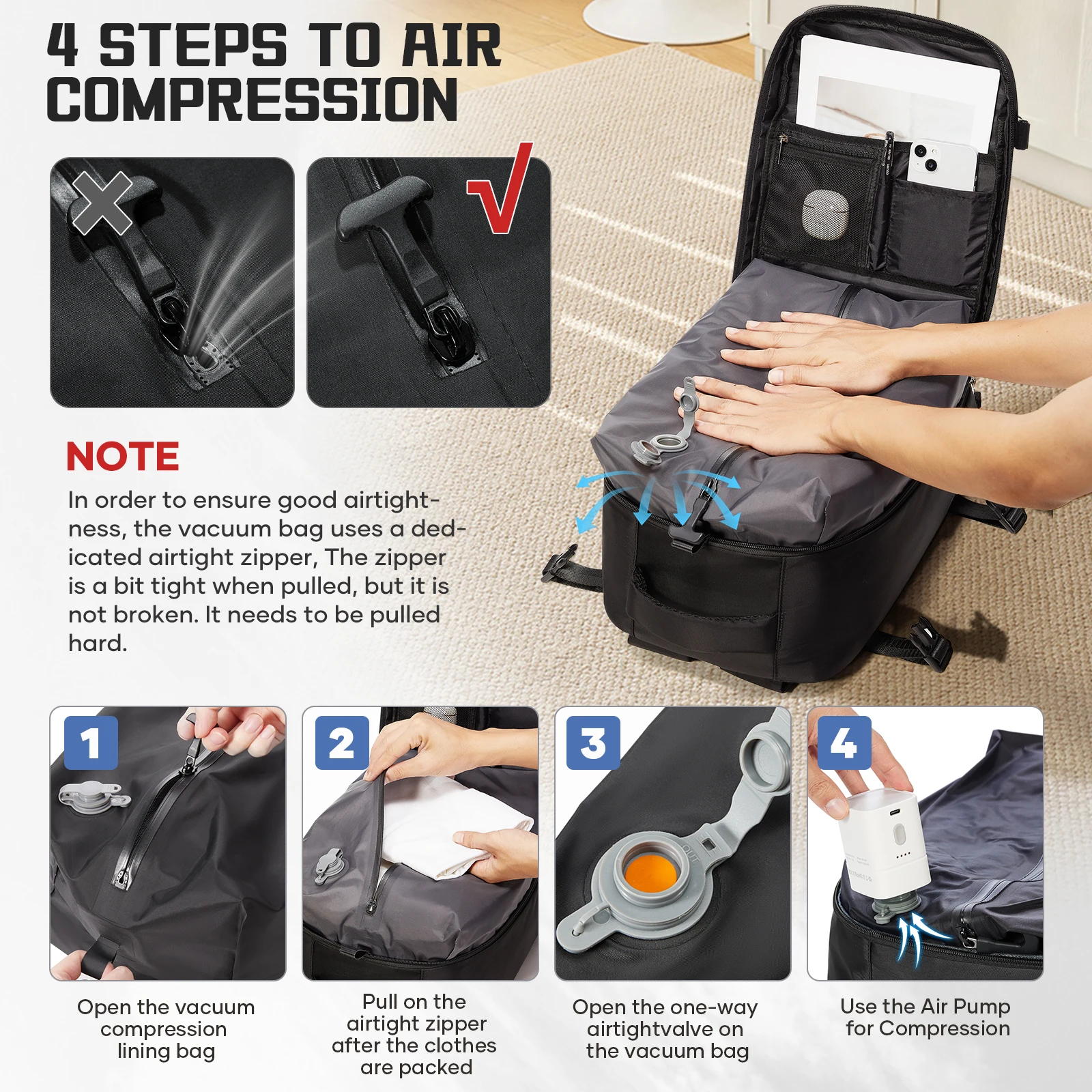 Thumbnail 4 - #93 Cabin Luggage Backpack Discount Picks