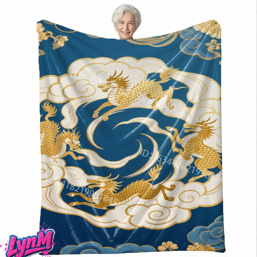 

Heavyweight Flannel | Festive Gift Selectio | Soft and delicate | Keep warm | Room Decor Blanket, Camping Stuff