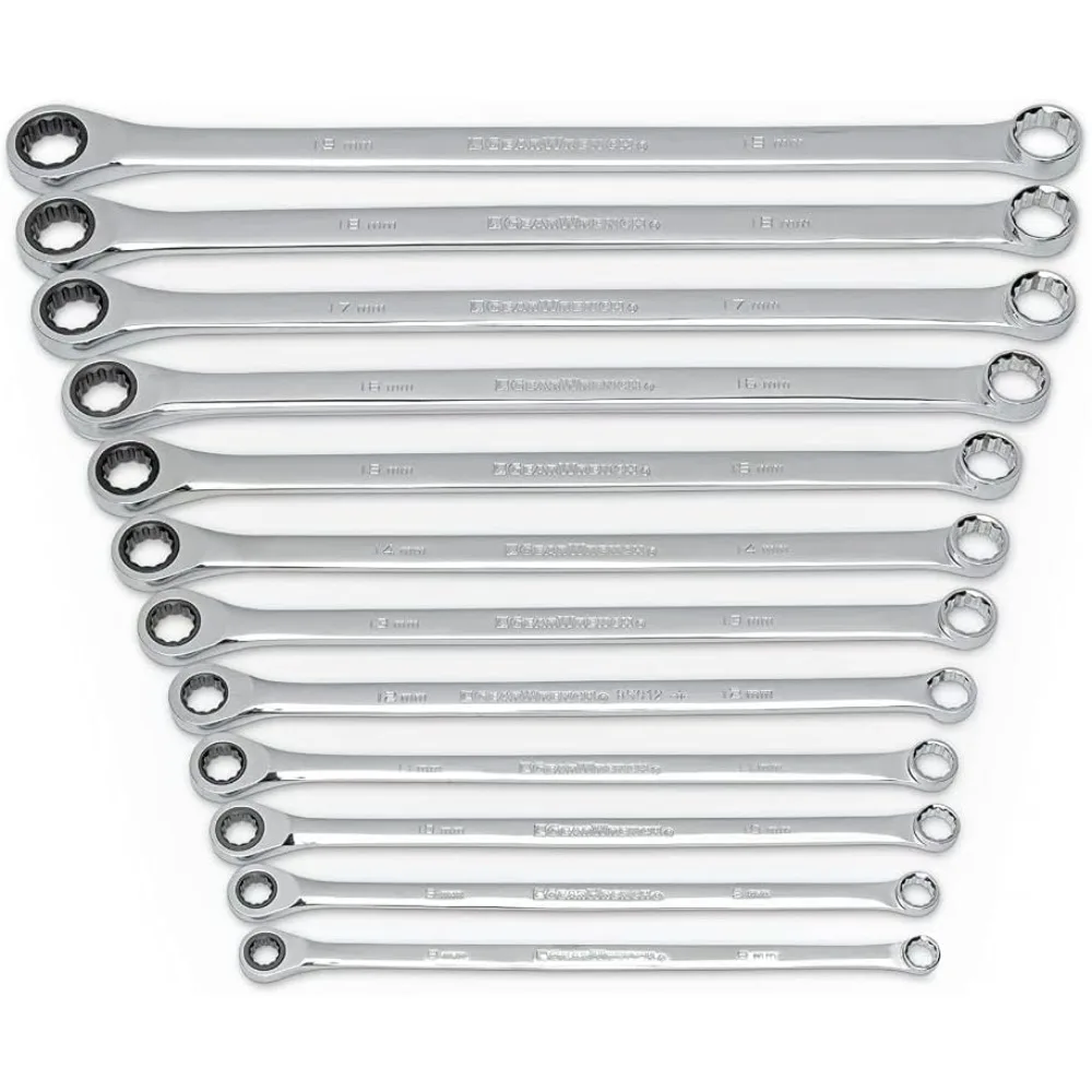 

12 Pc. Gearbox XL Ratcheting Wrench Set, Metric - 85988