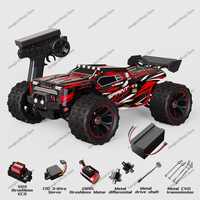 JJRC 9952  RC Car 85KM/H or 50KM/H 4WD 1:16 LED Remote Control Car High Speed Drifting Monster 4x4 Truck Kids Vs Toys