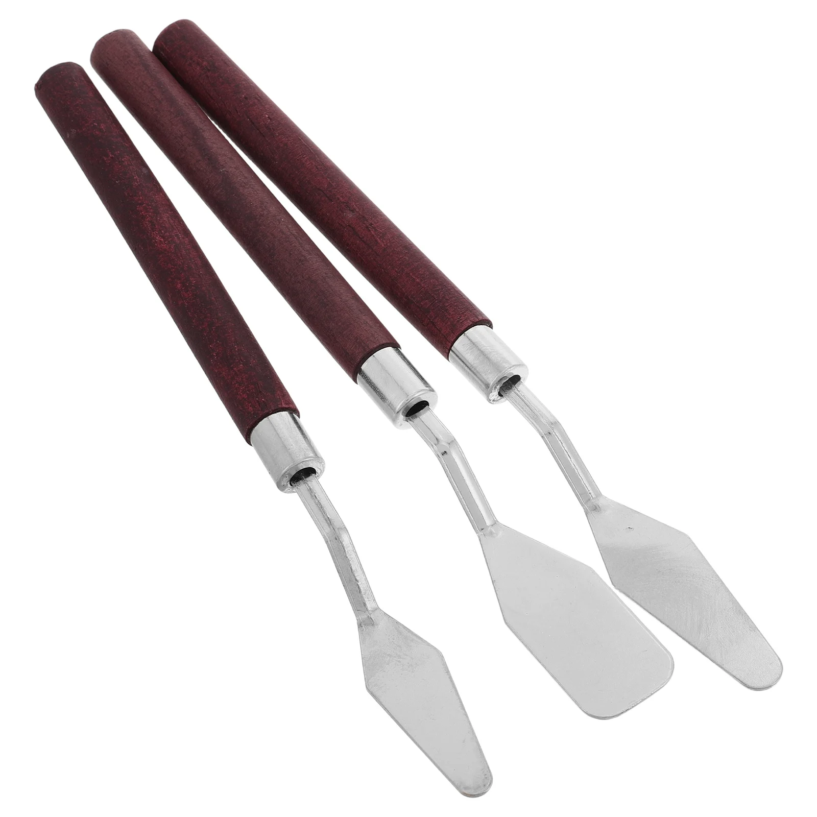 

3Pcs Professional Palette Knife Set Sturdy Material Art Scraper Tools For Acrylic Oil Paint Sculpting Artist Supplies