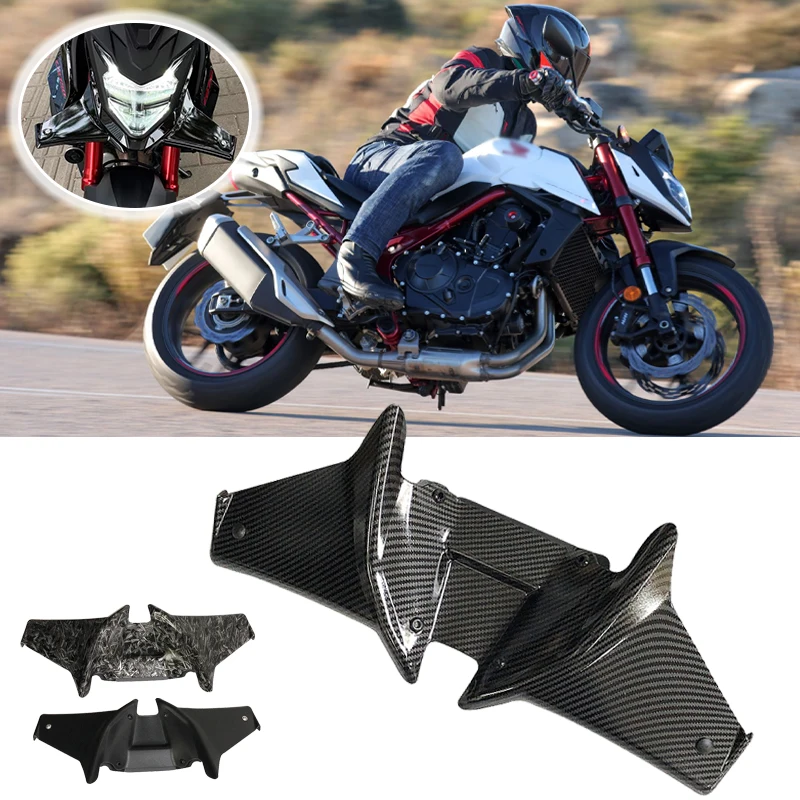 

For Honda CB750 Hornet CB 750 HORNET 2023 2024 Motorcycle Frontal Downforce Spoilers Winglet Aerodynamic Wing Front Spoiler Kit