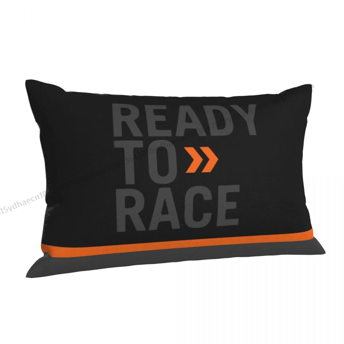 Grey Pillow Case Ready To Race Cushion Covers Home Sofa Chair Decorative Backpack Covers