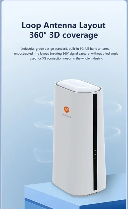 نمط جديد 1000 متر 5 جرام Cpe Wifi6 مودم راوتر لاسلكي 1m يدعم Wps 5g راوتر مع فتحة للبطاقات Sim