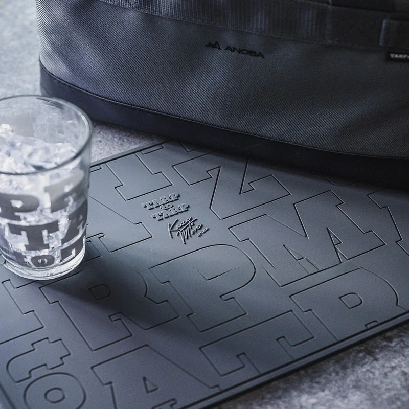 

Thiened силиконовый держатель для горячей кастрюли Cam открытый дом анти-масло термостойкий квадратный коврик для чашки автономная ловушка для ловушки