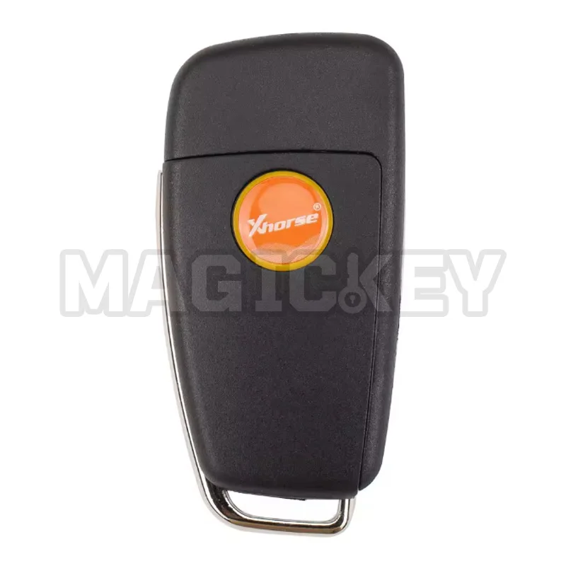 1 peça xhorse xka620en vvdi2 chave remota de fio universal 3 botões para audi tipo a6l q7