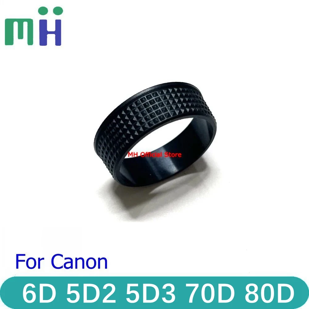 حلقة مطاطية مستديرة لكانون ، نسخة زر الاتصال الهاتفي ، 6D ، 5D2 ، 5D3 ، 70D ، 80D ، 5DII ، 5DIII ، 5D Mark II ، III ، 2 ، 3 ، Mark2 ، Mark3 ، مارك