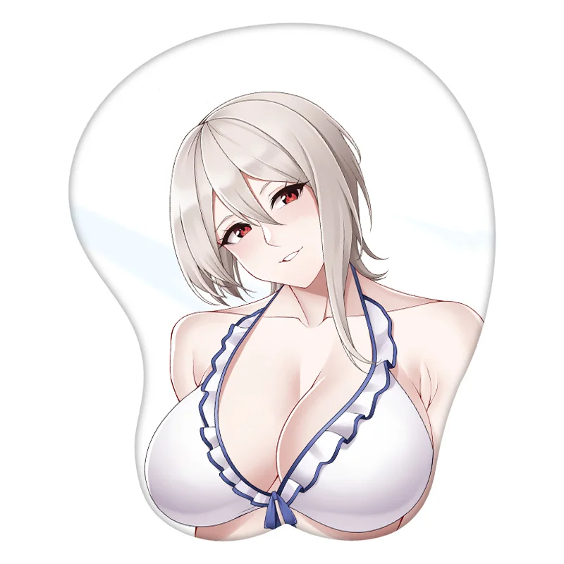 

Nakiri Alice 3D Mouse Pad Anime Mousepad Wrist Rest Silicone Sexy Creative Gaming Mat Gift