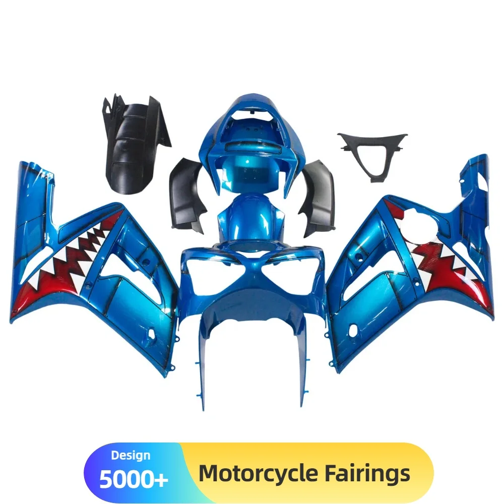 Motorbike Fairing Panel Kit for Kawasaki ZX-6R 2003-2004 - Multiple Color Options Durability