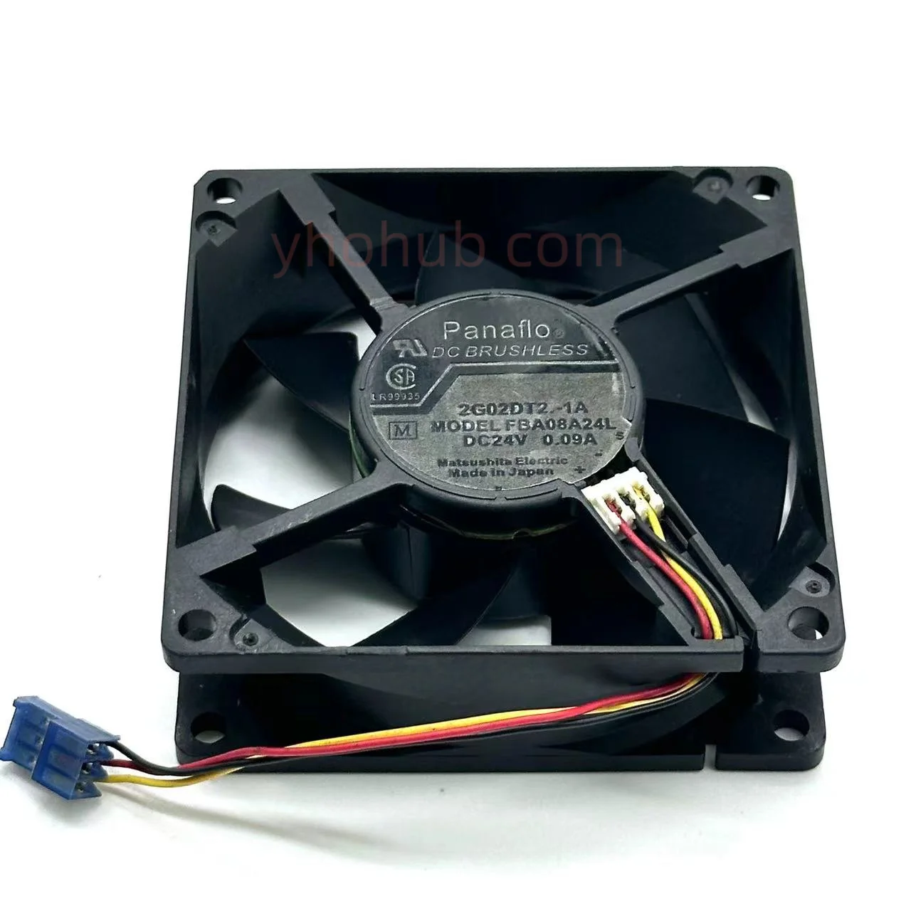 

FBA08A24L DC 24V 0.09A 80x80x25mm 3-Wire Server Cooling Fan