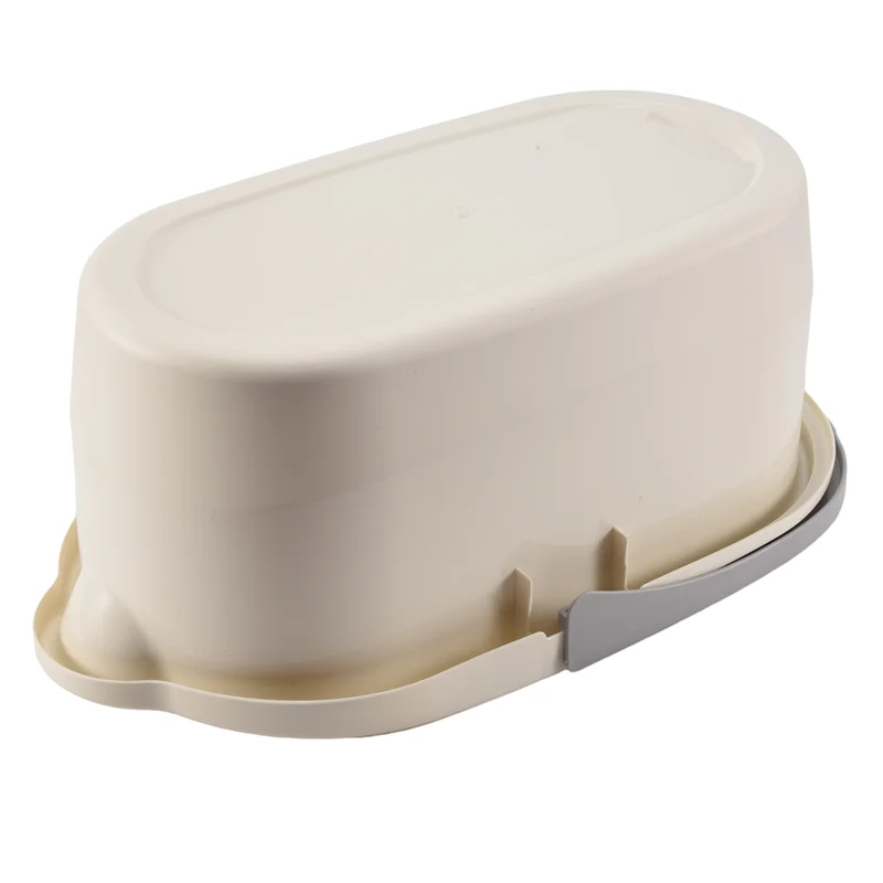 ABLN-Cubo de fregona, cesta de almacenamiento de herramientas de limpieza, organizador de cubo, cubo doméstico para suministros de limpieza, con asa
