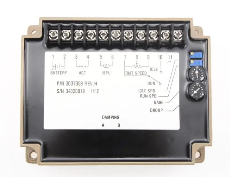 3037359 Speed Control Board Engine Speed Electric Control Board Slow Start Control | Stabilizer Board