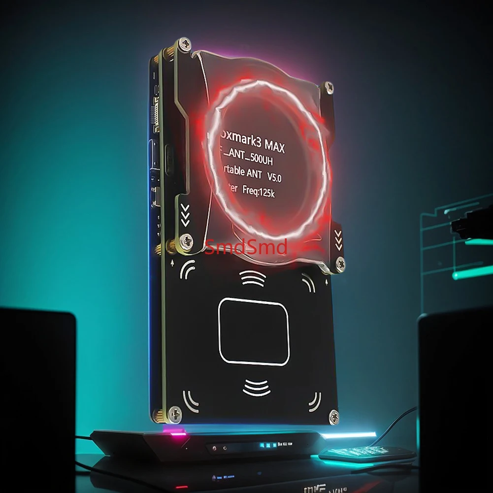 MAX Set IC ID NFC Tag Decryption Duplicator 13.56Mhz 125Khz Smart Programmer Writer Type-C+Micro NFC Smart Card Writer
