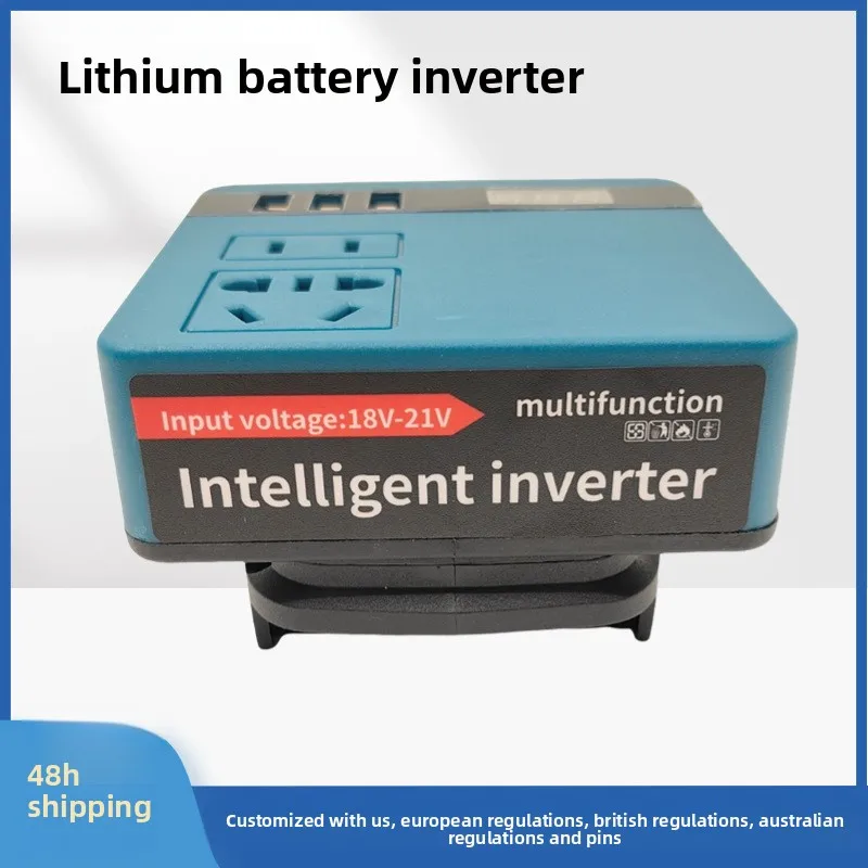 

Инвертор Makita, литиевый инструмент, аккумулятор, инвертор AC220V/DC5V/12V, уличный инвертор