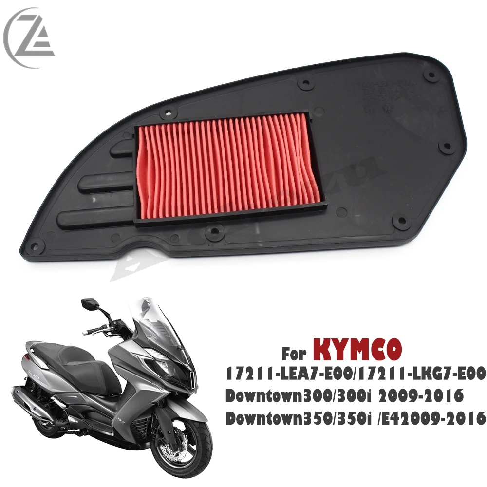 ACZ Motorcycle Air Cleaner Filter for KYMCO Downtown 350/350i /E4 downtown 300/300i 2009-2016 OEM:17211-LEA7-E00 17211-LKG7-E00