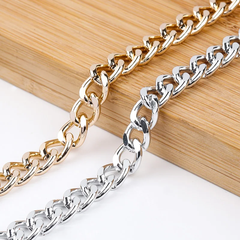 5meters/roll Thick Twisted Aluminum Chain Link Chain For Choker Necklace Jewelry Making DIY Men Women Bag Clothing Accessories