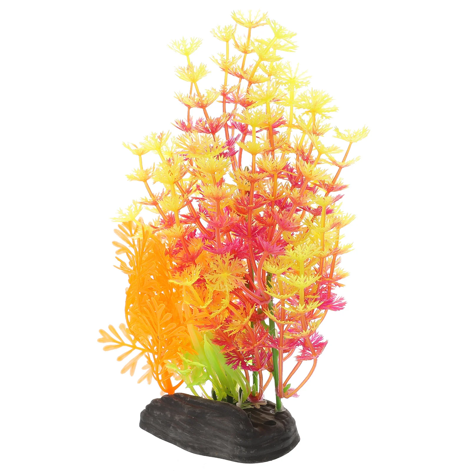 

Creative Aquarium Plant Ornament Set for Fish Tank Decoration Realistic Freshwater Aquarium Plants Small Fake Grass Decor