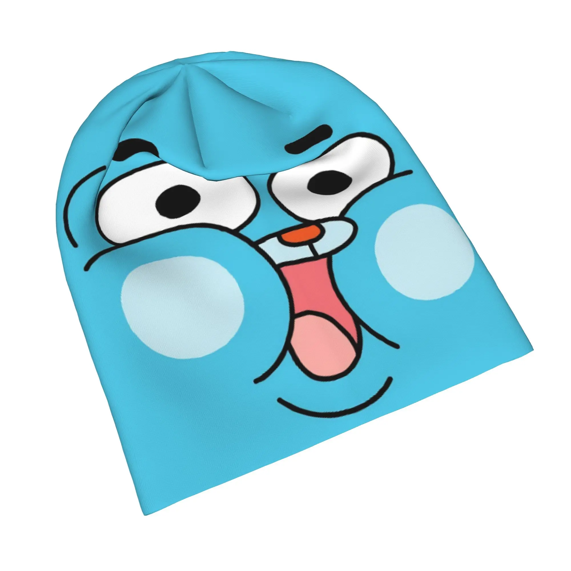 Gumballs Face Bonnet Hat Autumn Winter Outdoor Skullies Beanies Hats Amazings Gumballs Unisex Summer Head Wrap Cap