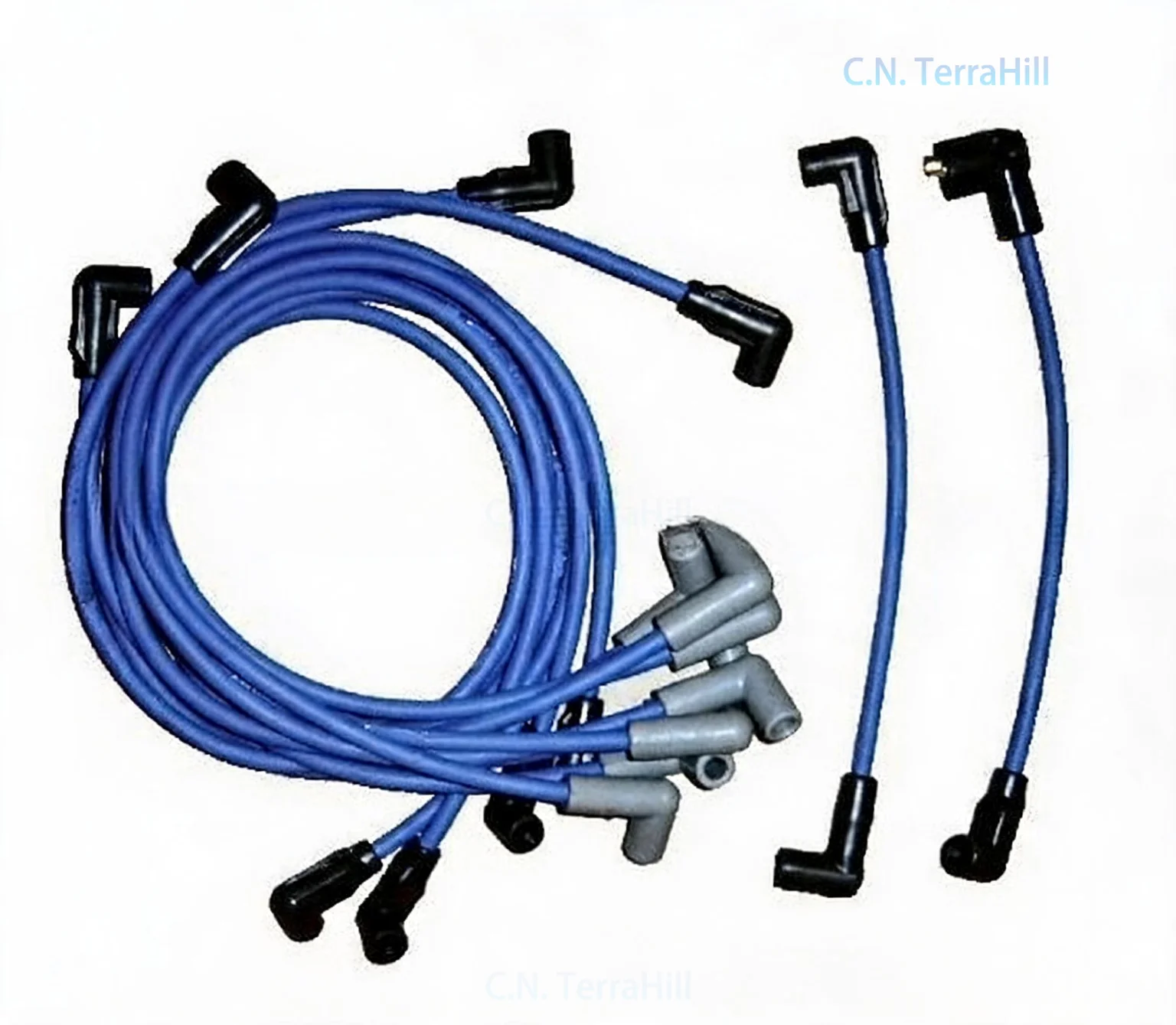 Marine Spark Plug Wire Set 8mm Ignition Cable for V8 Thunderbolt Mercruiser Est 84-816608Q61 Boat Engine
