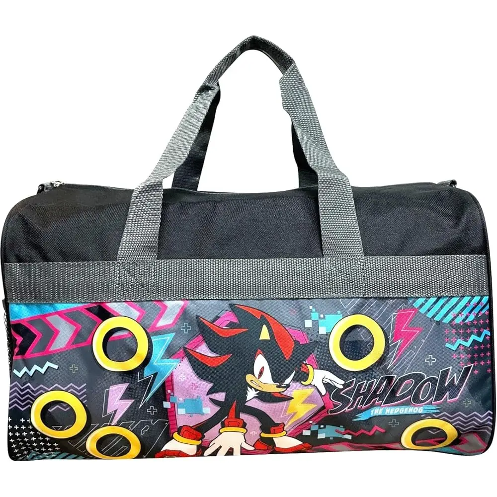

Free Shipping18 Inch Kids Duffel Bag Overnight Carry-On Travel And Sports Bag (Shadow The Hedgehog)