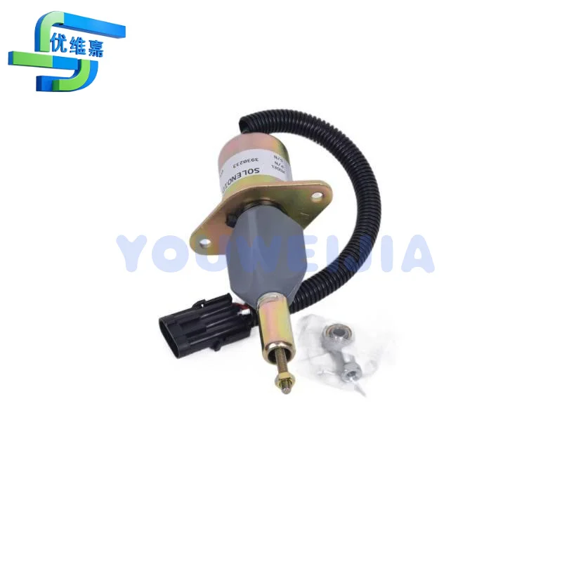 

Соленоидный клапан отключения топлива двигателя 12В 24В 3930233 3928161 3930234 3964624 SA-4335-24 SOL22024 для Cummins 6ct 8.3, Komatsu