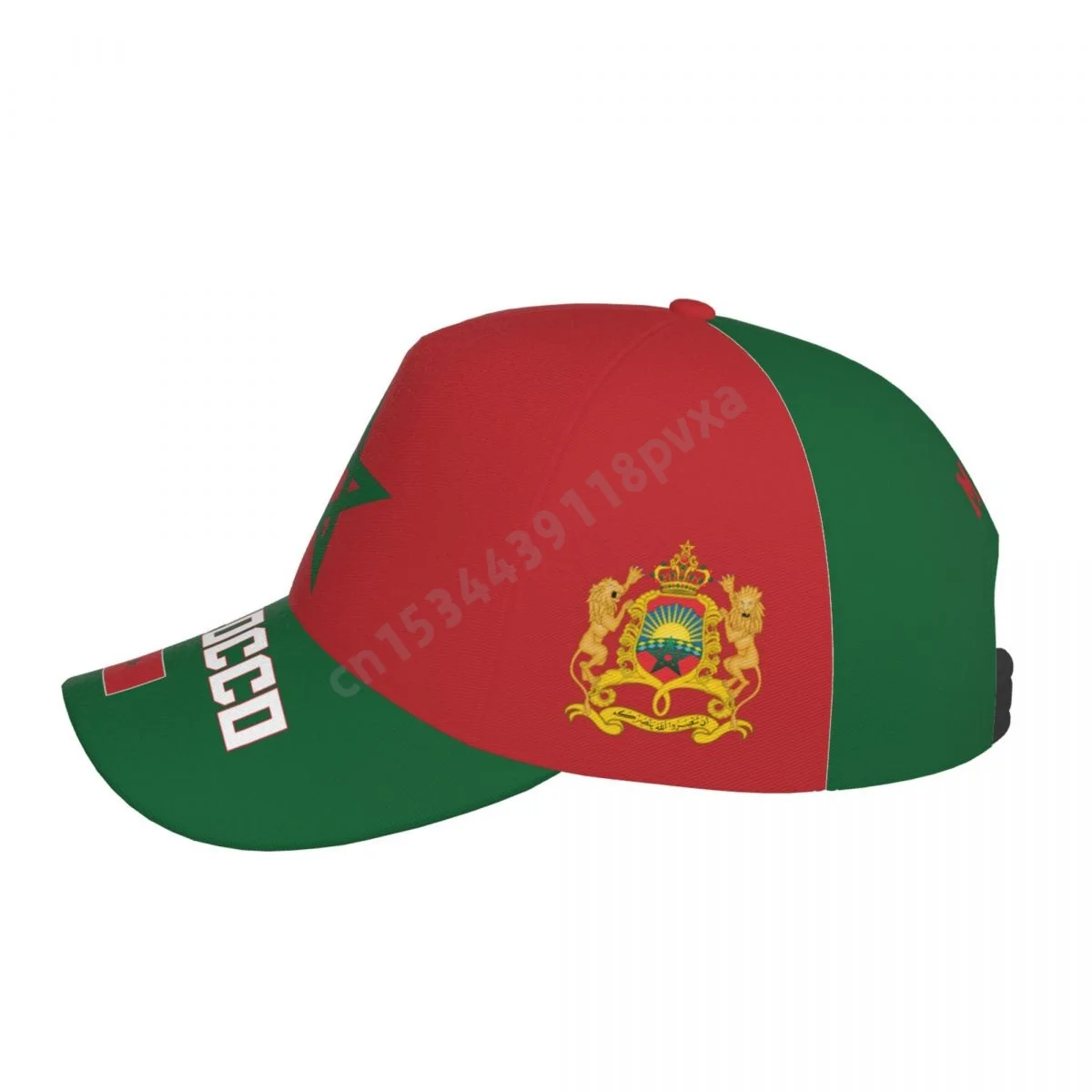 Unisex Morocco Flag Cool Moroccan Adult Baseball Cap Patriotic Hat for Baseball Soccer Fans Men Women