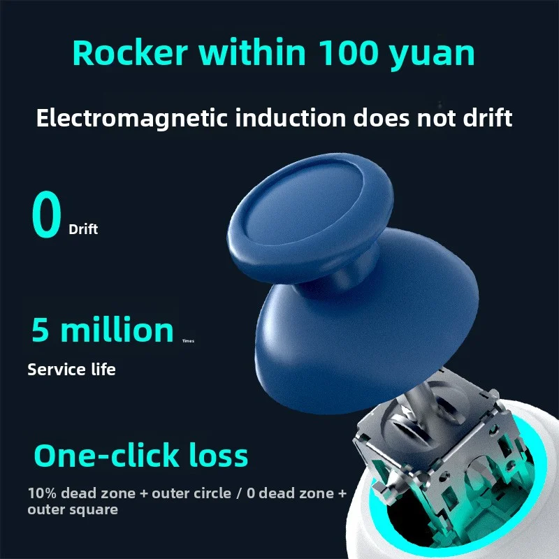 لوحة الألعاب، وحدة تحكم التبديل، متوافقة مع الكمبيوتر الشخصي، Android، IOS، Dazzle، وحدة تحكم Switch Bluetooth #4