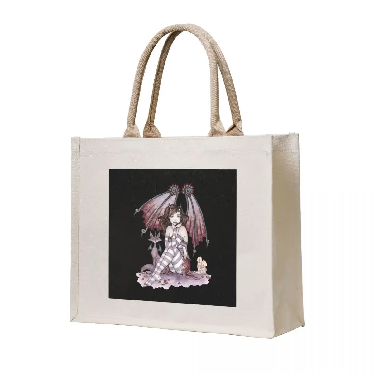 

Diabolique Tote Bag tote bags aesthetic eco bag folding foldable reusable bag