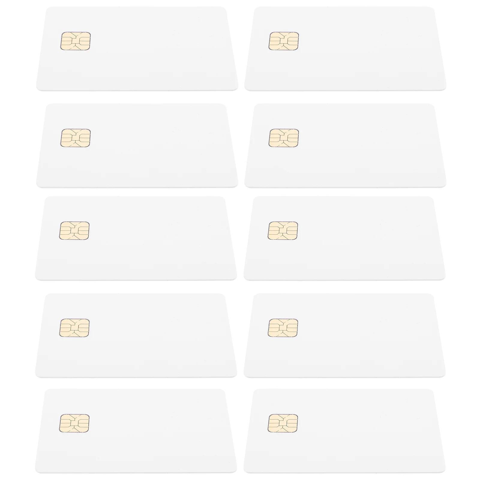 Blank Card Access Control System Ic Chip for Big Truck White Credit Cards