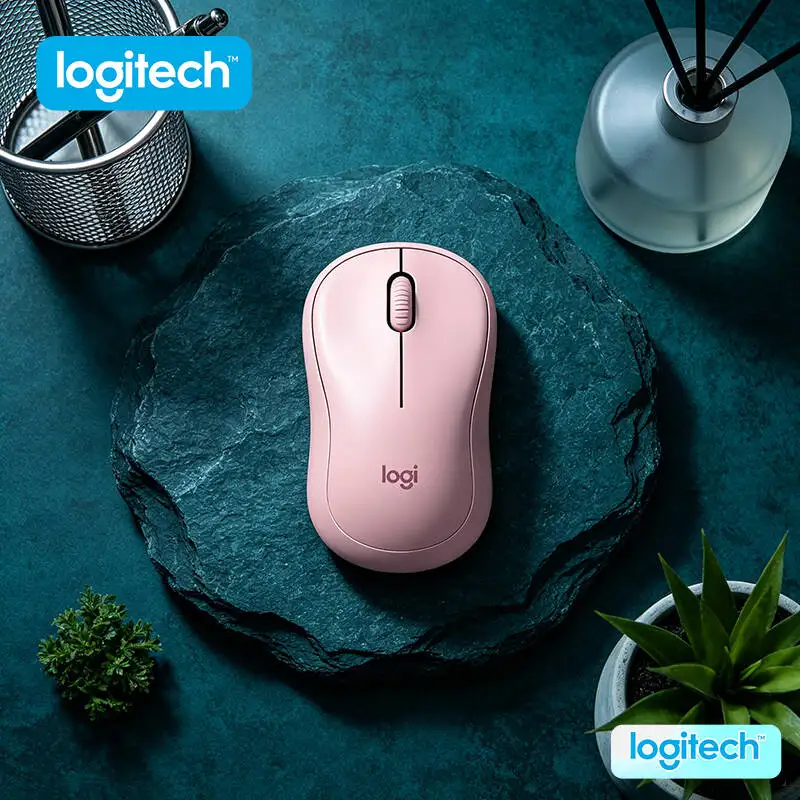 

Logitech M221 Silent Optical Mouse - Lightweight Design, 2.4GHz Link, 1000 DPI, Travel Office Home Daily Routines