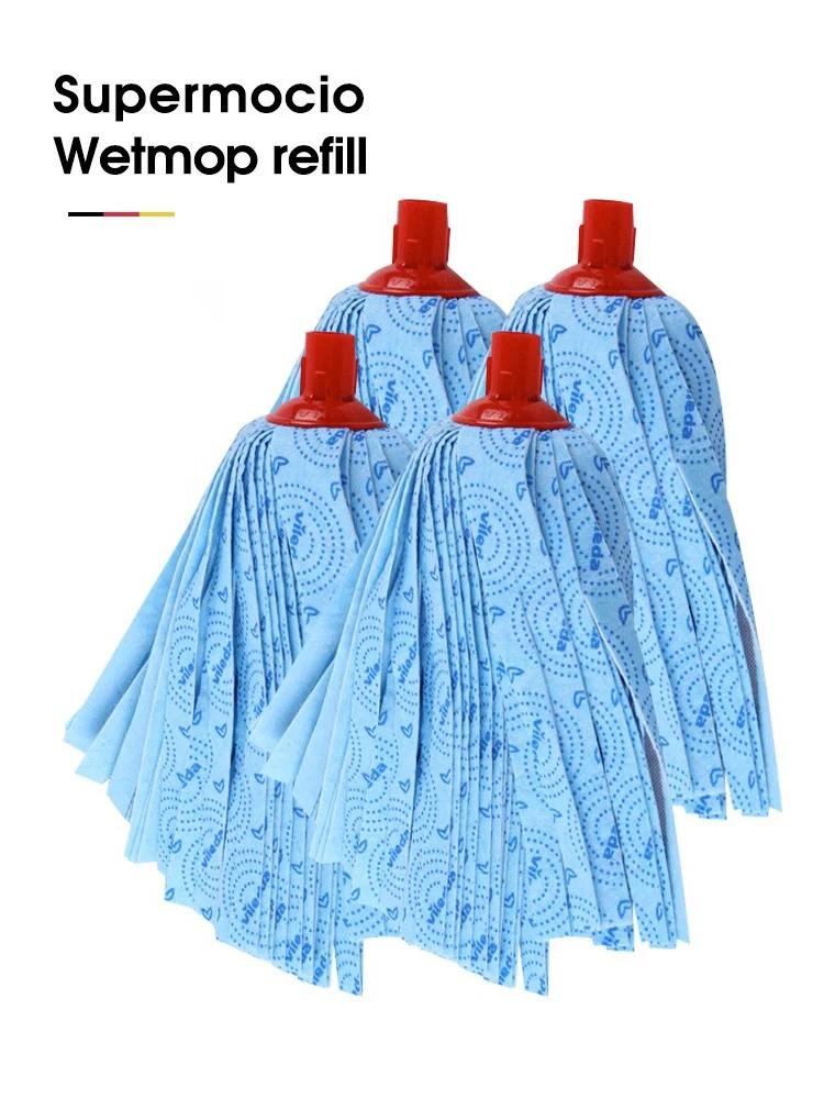 

Сменная насадка для швабры Vileda Traditional (не тканевая), классический дизайн, высокая впитываемость, износостойкая, для уборки дома