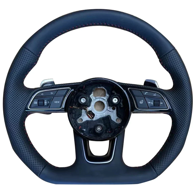 High Quality  Customized Sport Steering Wheel Up Grade Leather Steering Wheels Car Accessories custom steering wheels