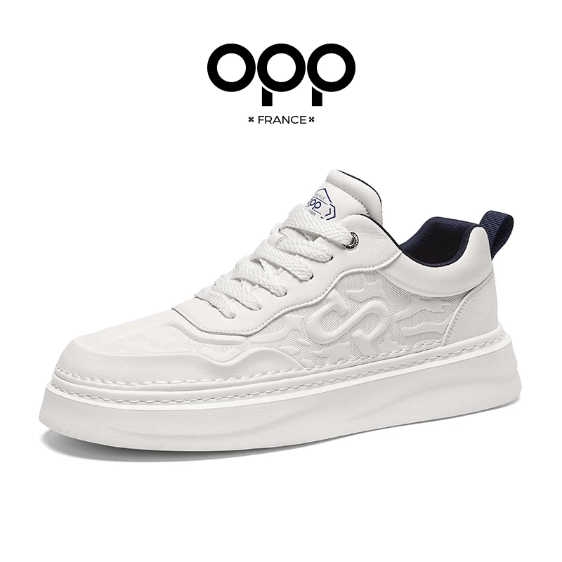 

OPP New Men's Sport Air Shoes Breathable Skateboarding Shoes Ins Crocodile Pattern Snakers Luxury Goods