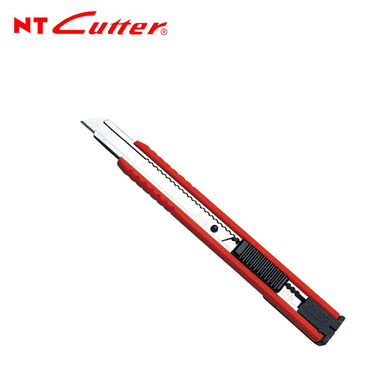 NT Cutter A-250RP Cutter Utility Knife 9mm Craft Art Knives Paper Cutting Tools Matching Spare Blade BA-10P Replacement Blades