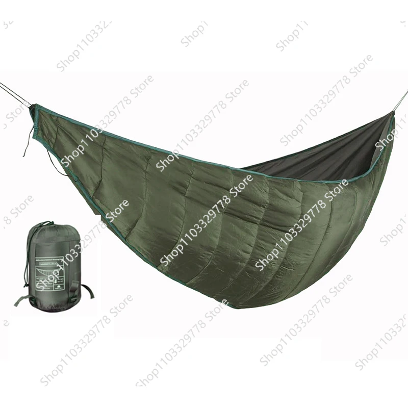 Outdoor Winter Warm Sleeping Bag  Warm Cotton Quilt Under Blanket Camping Cotton Hammock Outdoor Enthusiasts