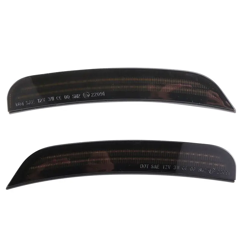 

Practical Car Rear Fender Lamps Red LED Side Marker Light Smoked Lens Waterproof Indicator Light For 300 2015-2022